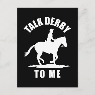 Praten Derby To Me - Paardenrennen Briefkaart