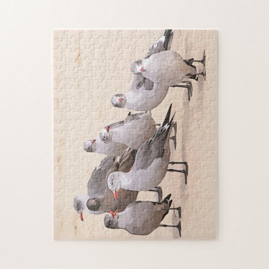 Praten in een Zee van Crowd Puzzle Legpuzzel (Verticaal)