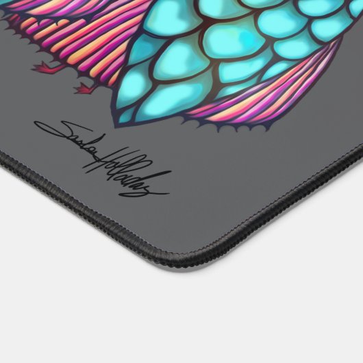 Praten met de vogels bureaumat (Hoek)