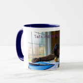 Praten met een ui-Mok Mok (Voorkant links)