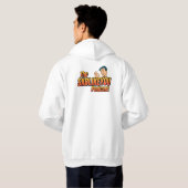 Praten met mij SLY Podcast Hoodie - Unisex (Achterkant volledig)