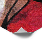 Praten met vriendjes Retro  Pulp Cover Art Poster (Hoek)