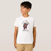 Praten of lopen op de plank - Het is Pirate Day T-shirt (Voorkant volledig)