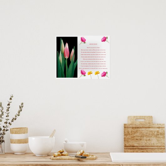 Praten van moeders poster (Keuken)