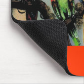 Pratende papegaaien ~ Mousepad Muismat (Hoek)