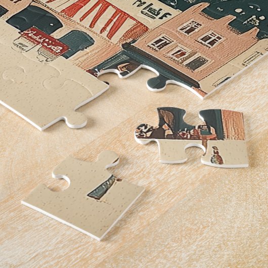 Prater Vienna Oostenrijk Legpuzzel (Zijkant)