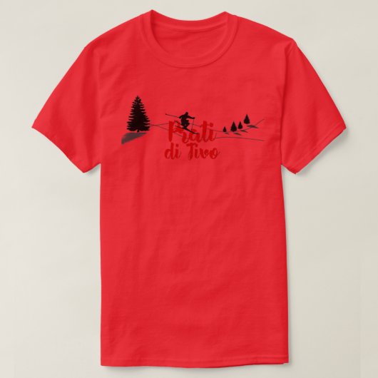 Prati di Tivo Ski Long T-shirt (Design voorkant)