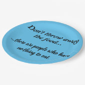 Prato De Papel conscious dish2 Papieren Bordje (Gekanteld)