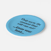 Prato De Papel conscious dish Papieren Bordje (Gekanteld)