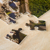 Prato della Valle 's nachts in Padova, Italië Legpuzzel (Zijkant)