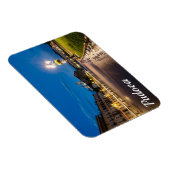 Prato della Valle 's nachts in Padova, Italië Magneet (Rechterzijde)