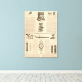 Pratt and Whitney Company Canvas Afdruk (Insitu (Houten vloer))