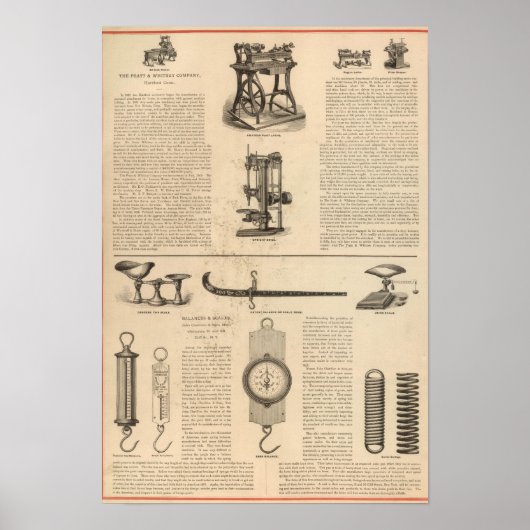 Pratt and Whitney Company Poster (Voorkant)