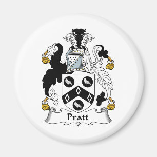 Pratt Family Crest Magneet