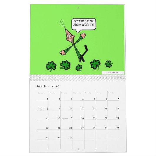 Pratt-Herfsten met Chester Pester Calendar Kalender (Mar 2026)