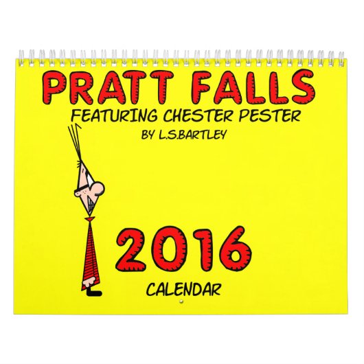 Pratt-Herfsten met Chester Pester Calendar Kalender (Hoes)