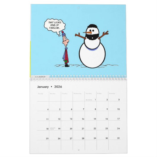 Pratt-Herfsten met Chester Pester Calendar Kalender (Jan 2026)