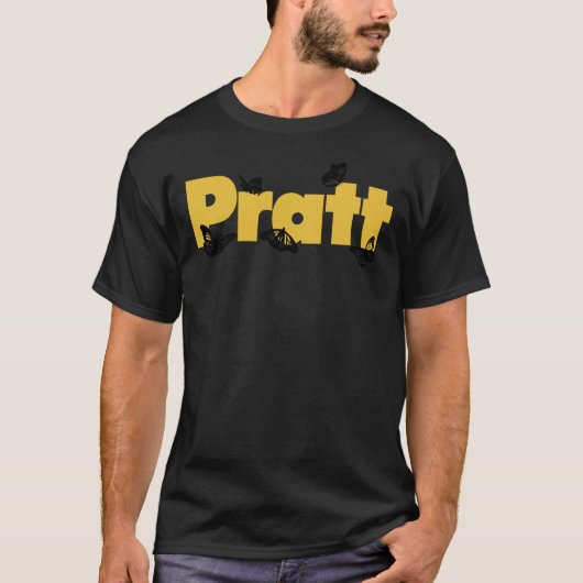 Pratt Institute Butterfly Logo Classic T-Shirt (Voorkant)