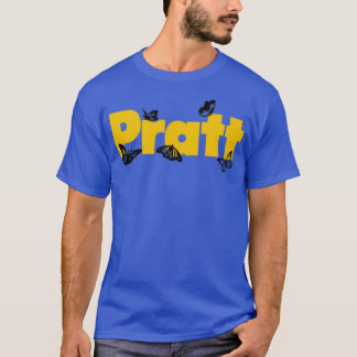 Pratt Institute Butterfly Logo T-shirt