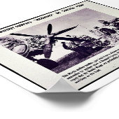 Pratt & Whitney - Marauder op Tunesisch vlak Poster (Hoek)