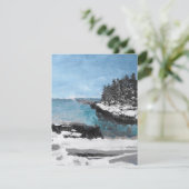 Pratt's Island, Southport Maine, Wenskaart (Staand voorkant)