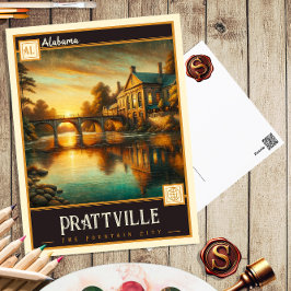 Prattville, Alabama | Antiek Briefkaart