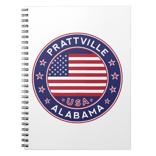 Prattville, Alabama Notitieboek (Voorkant)