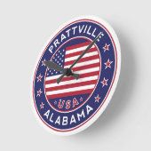 Prattville, Alabama Ronde Klok (Hoek)