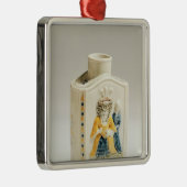 Prattware-theedcaddy Metalen Ornament (Rechts)
