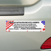 PRAVDA CITAT - AMERIKAANSE SCHAPENKOPPEN BUMPERSTI BUMPERSTICKER (Op auto)