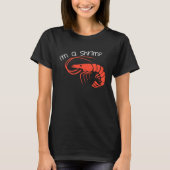 prawn food shrimp t-shirt (Voorkant)