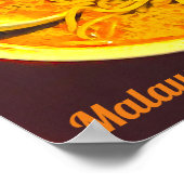 Prawn Laksa foodie Maleisië - reizen Poster (Hoek)