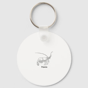 Prawn Logo Sleutelhanger