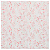 Prawn Shrimp Seamless Pattern Stof (Swatch)