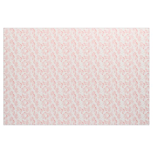 Prawn Shrimp Seamless Pattern Stof (Fat Quarter)