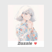 Pray | 東京娘 GenerartiveAI シール Sticker (Vel)