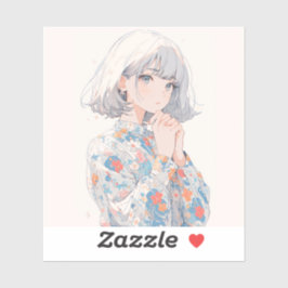 Pray | 東京娘 GenerartiveAI シール Sticker