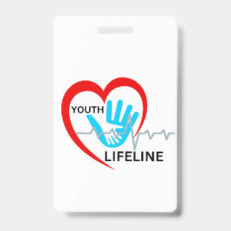PRAY 1E JONGEREN LIFELINE BADGE