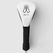 PRAY 1ST GOLF DRIVER HOESJE GOLFHEADCOVER (Voorkant)