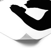 Pray Believe Receive Mark 11:24 Christelijke Wall Poster (Hoek)