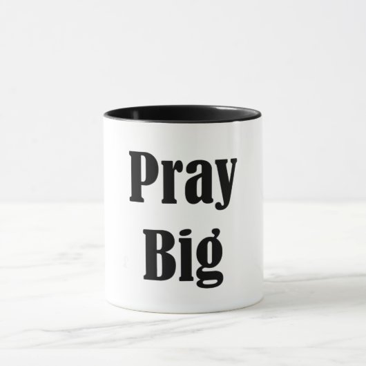 Pray Big | Beker Mok (Midden)