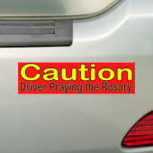 Pray Bumpersticker (Op auto)