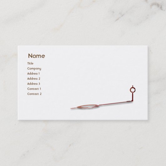 Pray - Business Visitekaartje (Voorkant)