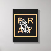 PRAY CANVAS AFDRUK (Voorkant)