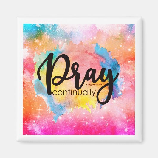 Pray Continual Magneet (Voorkant)