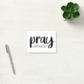 Pray Continuous Gospel Graphics Mere Christianit Post-it® Notes (Kantoor)