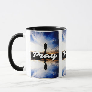 Pray Daily Two-Tone Mok