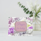 Pray een Manuscript voor het Briefkaart van vandaa (Staand voorkant)