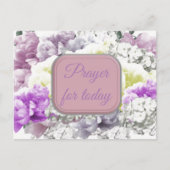 Pray een Manuscript voor het Briefkaart van vandaa (Voorkant)