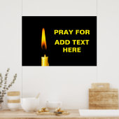 Pray for Add Text Poster (Keuken)